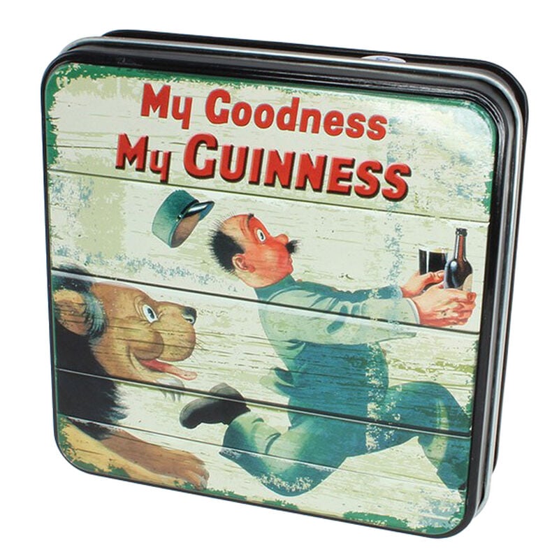 Guinness Gift Tin Of Fudge With My Goodness My Guinness Lion Design  100g